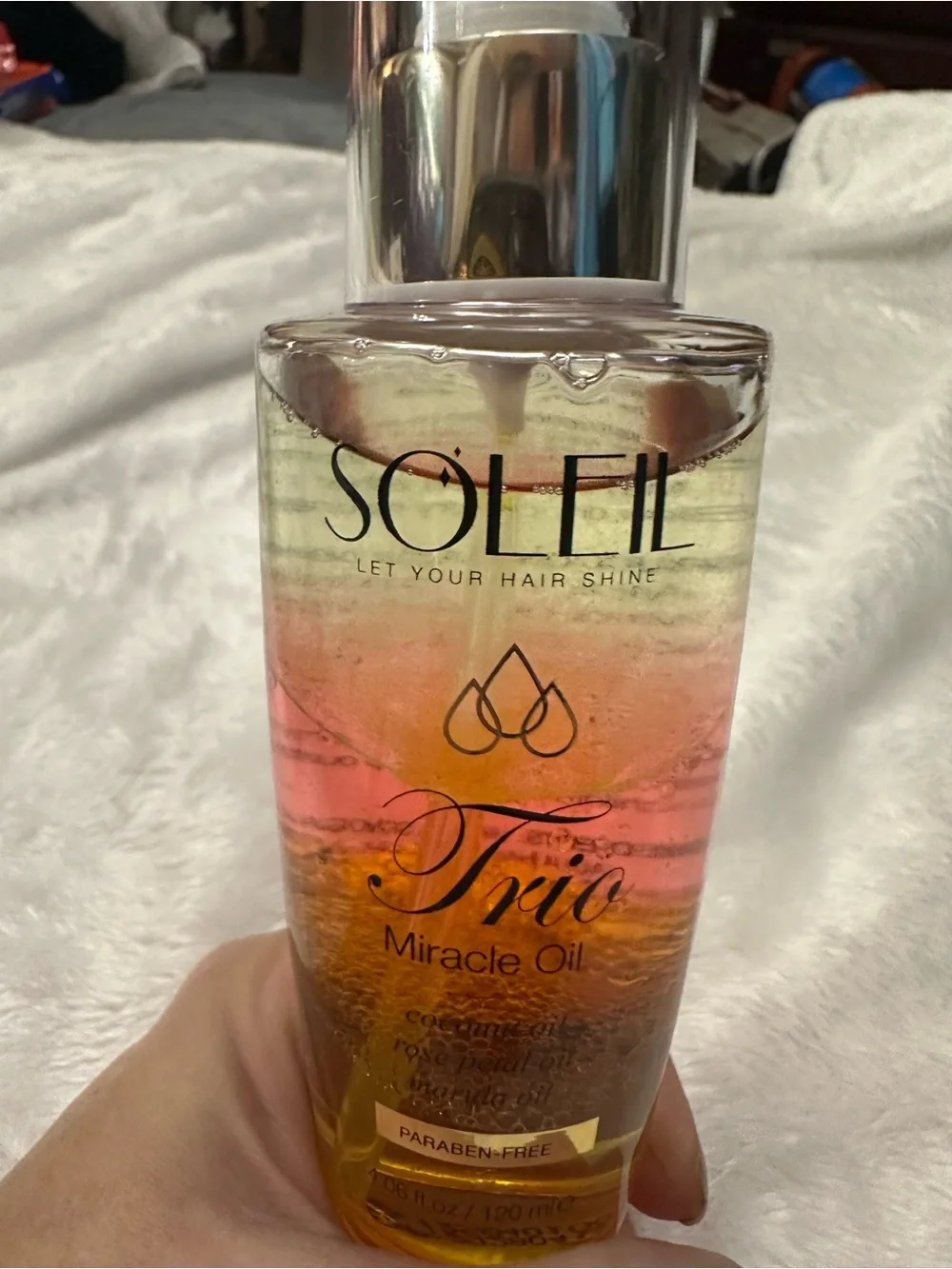Trio Miracle Oil Hair Treatment — Pink & Yellow